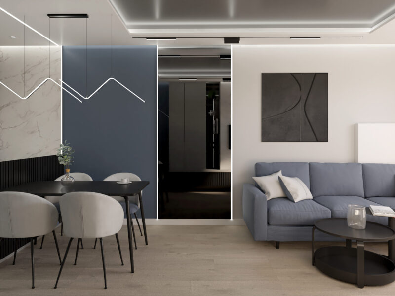 Mieszkanie Blue & Modern